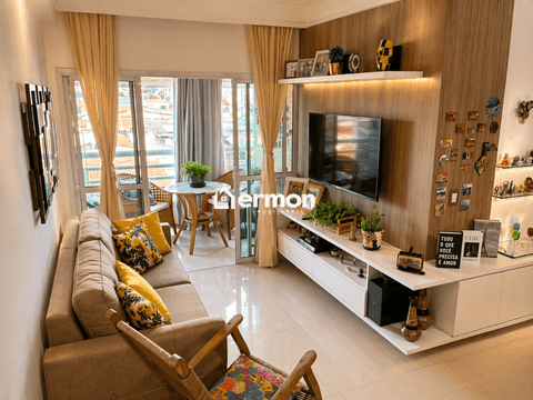 Apartamento à venda em Natal, Candelária, com 3 quartos, com 77 m², Condomínio Solarium